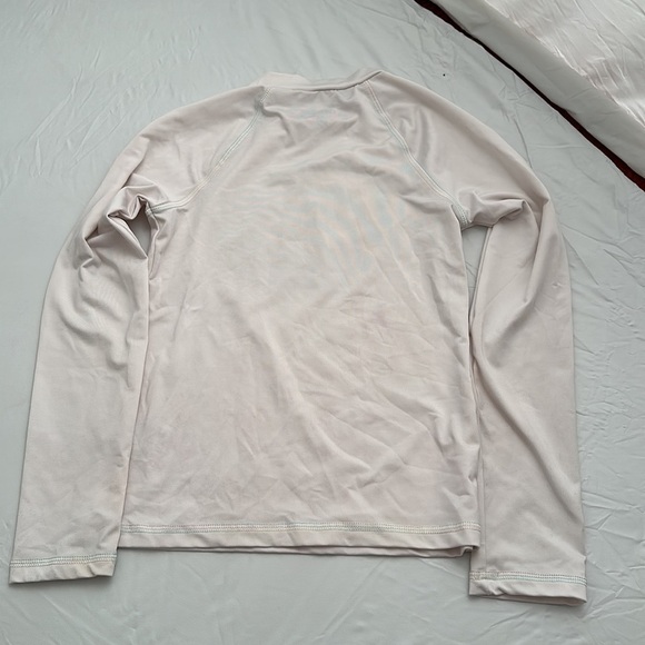 Cat and Jack white long sleeve rash guard - Picture 2 of 6